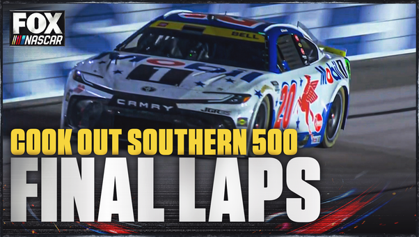 FINAL LAPS: Christopher Bell takes the checkered flag at the Cook Out Southern 500 🏁 NASCAR on FOX
