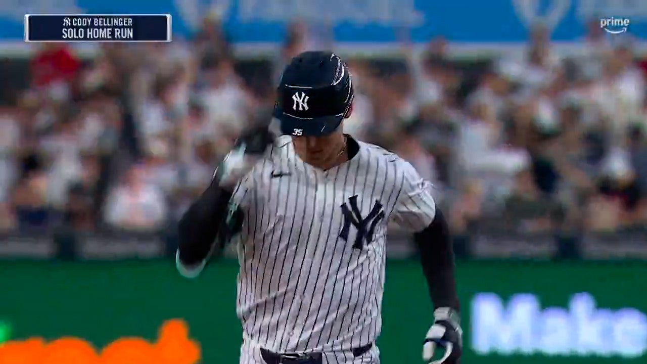 Yankees' Cody Bellinger crushes a home run vs. Angels