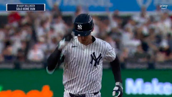 Yankees' Cody Bellinger crushes a home run vs. Angels