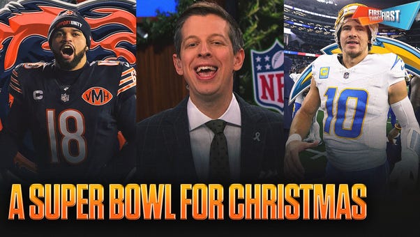'Tis the season for Bears to be jolly as Super Bowl contenders on Danny's Holiday Rankings🎄 | First Things First