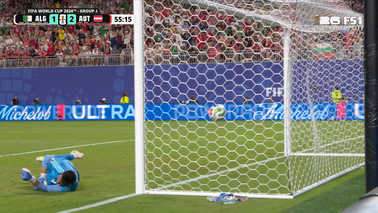 Austria's Marcel Sabitzer scores goal vs Algeria | 2026 FIFA World Cup™