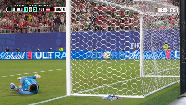 Austria's Marcel Sabitzer scores goal vs Algeria | 2026 FIFA World Cup™