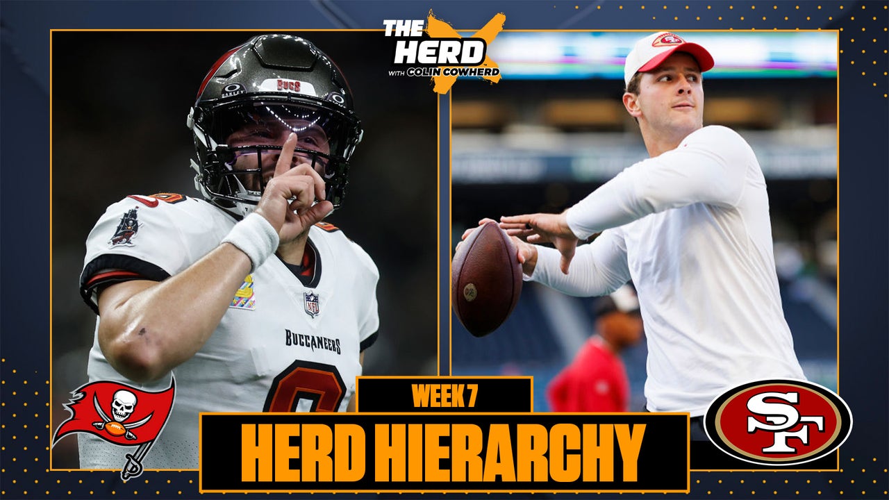  Bucs hop in, 49ers make their return in Colin's Top 10 of Week 7 | The Herd