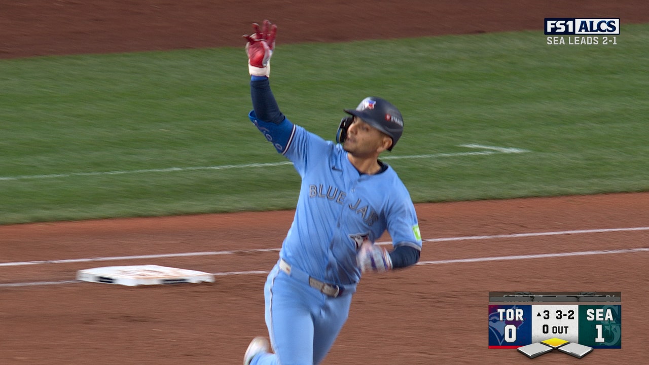 Andrés Giménez mashes two-run homer, giving Blue Jays lead over Mariners