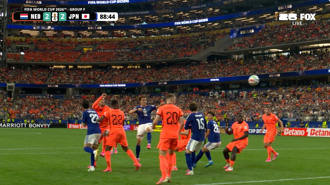 Japan’s Daichi Kamada scores late equalizer off corner against Netherlands | 2026 FIFA World Cup™