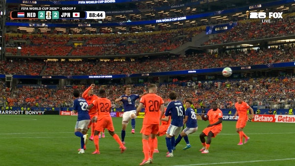 Japan’s Daichi Kamada scores late equalizer off corner against Netherlands | 2026 FIFA World Cup™