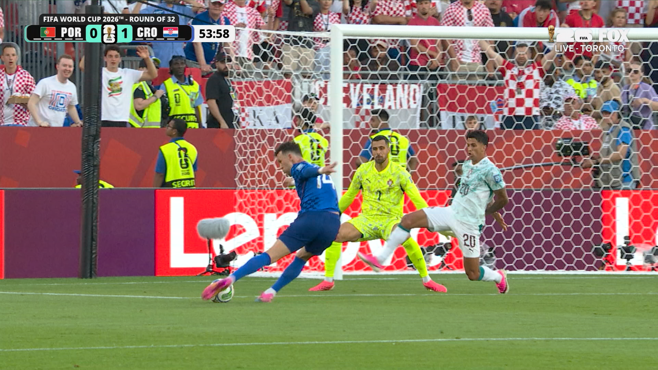 Croatia Takes LEAD 🚨 Ivan Perišić Scores Goal vs Portugal