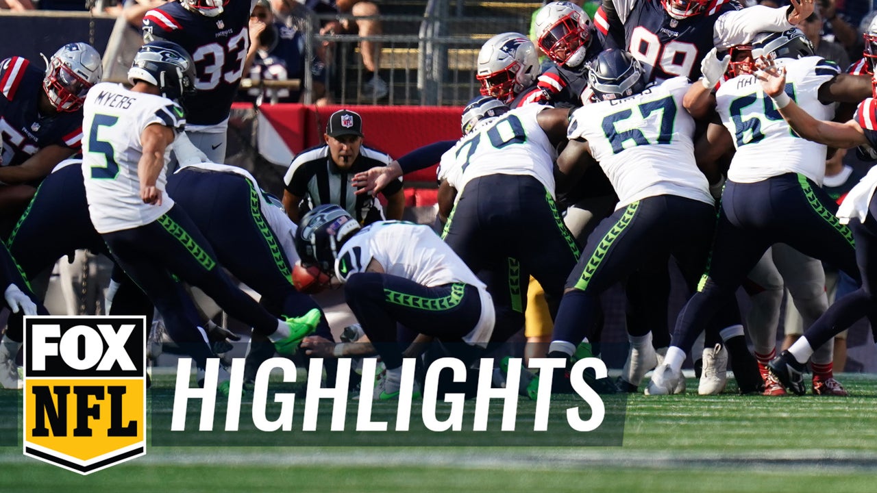 Jason Myers drills 31-yard game-winning field goal to seal Seahawks' 23-20 victory over Patriots