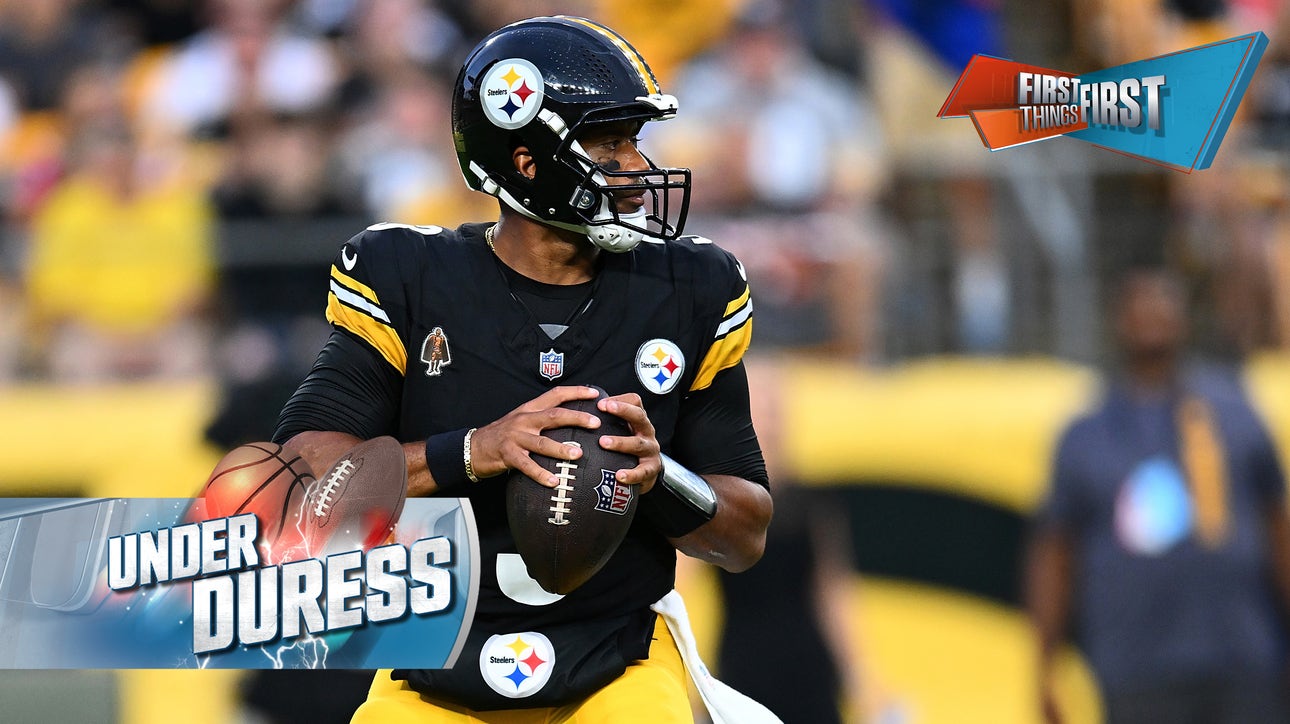 Russell Wilson is under duress as the Steelers starting QB | First Things First