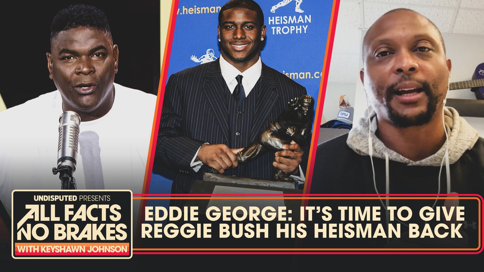 Eddie George agrees with Johnny Manziel: Give Reggie Bush his Heisman back