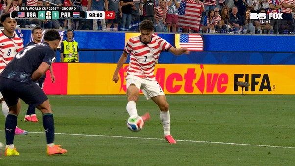United States’ Gio Reyna scores goal in extra time to seal win over Paraguay | 2026 FIFA World Cup™