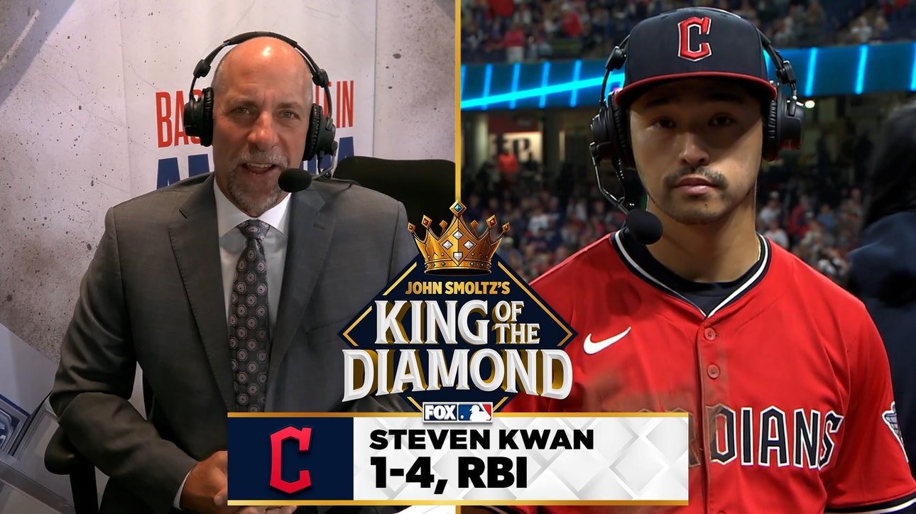 Steven Kwan on win over Mariners, Guardians' playoff chase, & more 🏆 King of the Diamond