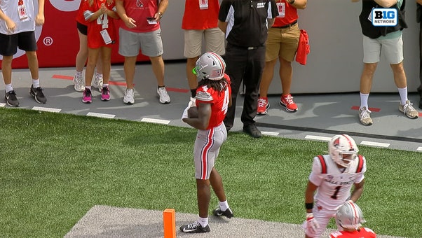 Julian Sayin connects with Jeremiah Smith for 48-yard TD, giving Ohio State early lead vs Ball State 