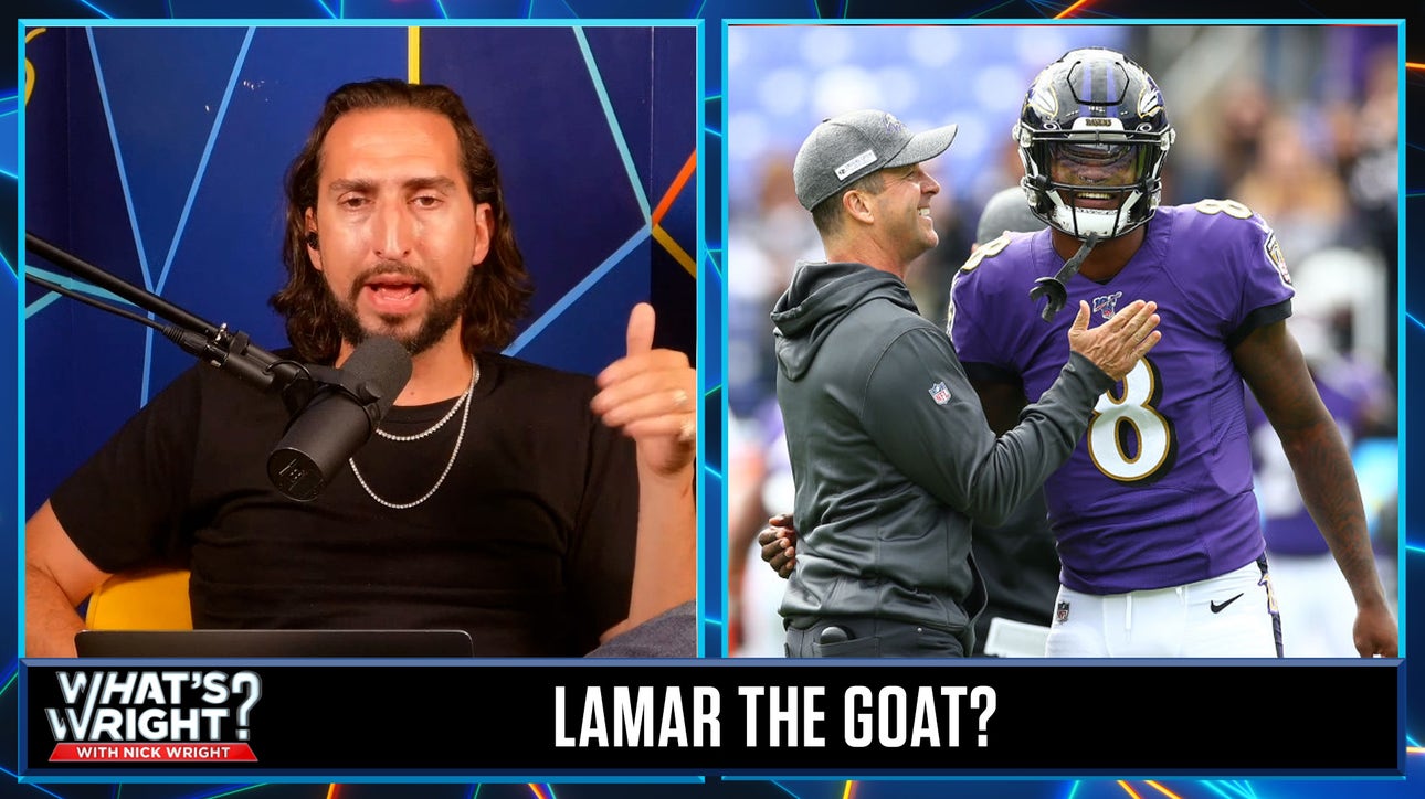 Lamar Jackson does not have GOAT but Top 10 all-time QB potential | What's Wright?