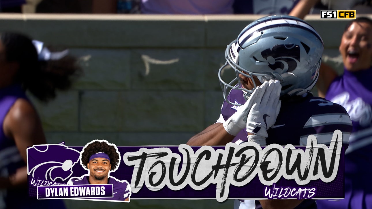 Dylan Edwards breaks away for 75-yard TD run to extend Kansas State's lead over UCF
