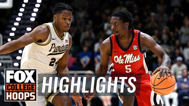 No. 13 Purdue Boilermakers vs. No. 23 Ole Miss Rebels Highlights | FOX College Hoops