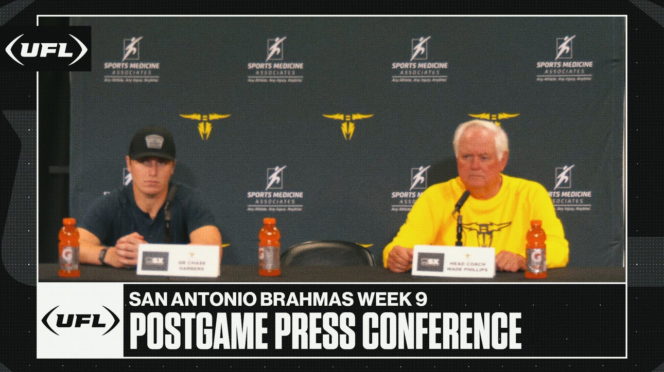 San Antonio Brahmas Week 9 postgame press conference | United Football League