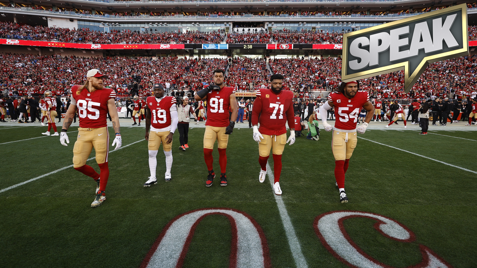 Is there more pressure on the 49ers offense or defense?