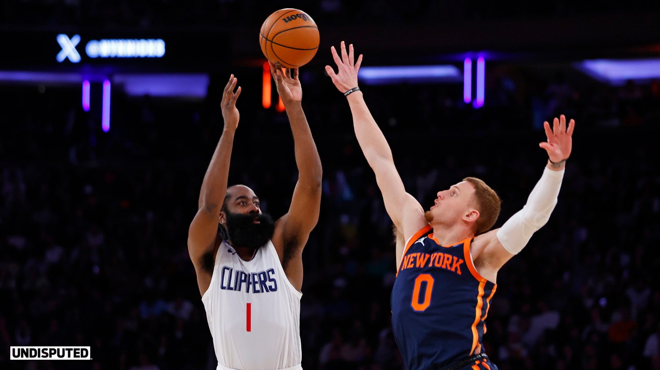 James Harden: 17 Pts, 6 Ast in LA Clippers debut vs. Knicks | Undisputed 