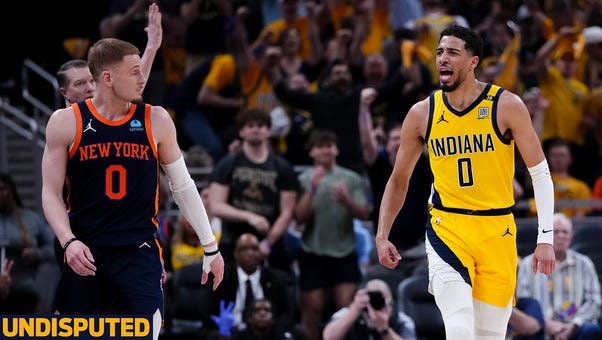 Pacers even series vs. Knicks after blowout win in Game 4 | Undisputed