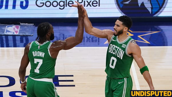 Celtics sweep Pacers to reach NBA Finals: Jaylen Brown named ECF MVP | Undisputed