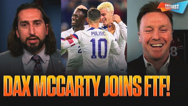 Dax McCarty on Christian Pulisic and Folarin Balogun, Gio Reyna's role, Brazil's expectations in FIFA World Cup | First Things First