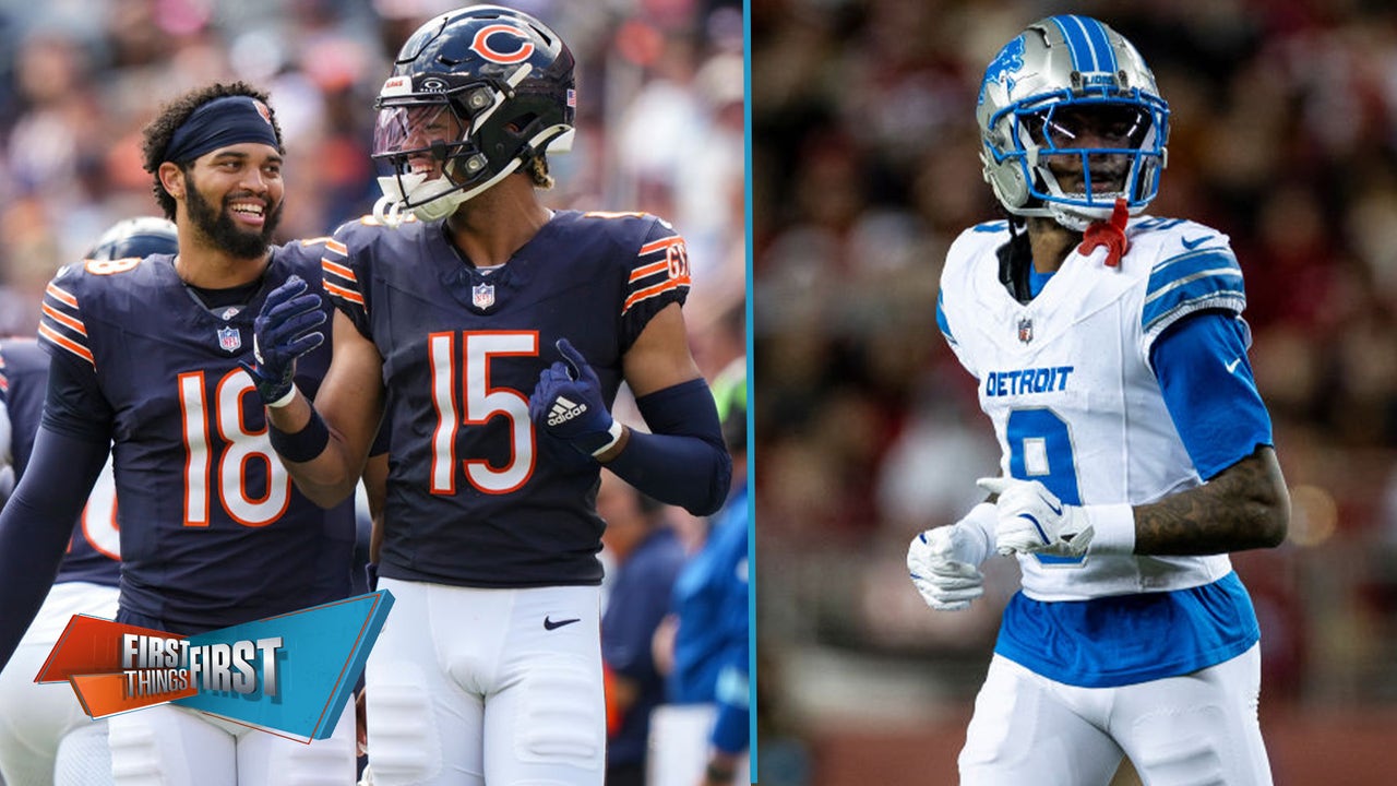 Caleb Williams, Jameson Williams highlight Brou's NFC Making the Leap candidates | First Things First
