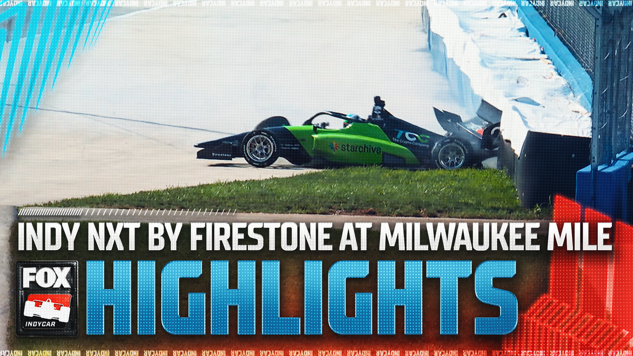INDY NXT by Firestone at Milwaukee Mile Highlights 🏁 INDYCAR on FOX