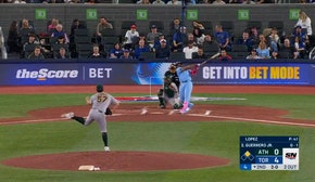 Vladimir Guerrero Jr. crushes a two run home run, extending Blue Jays' lead over Athletics