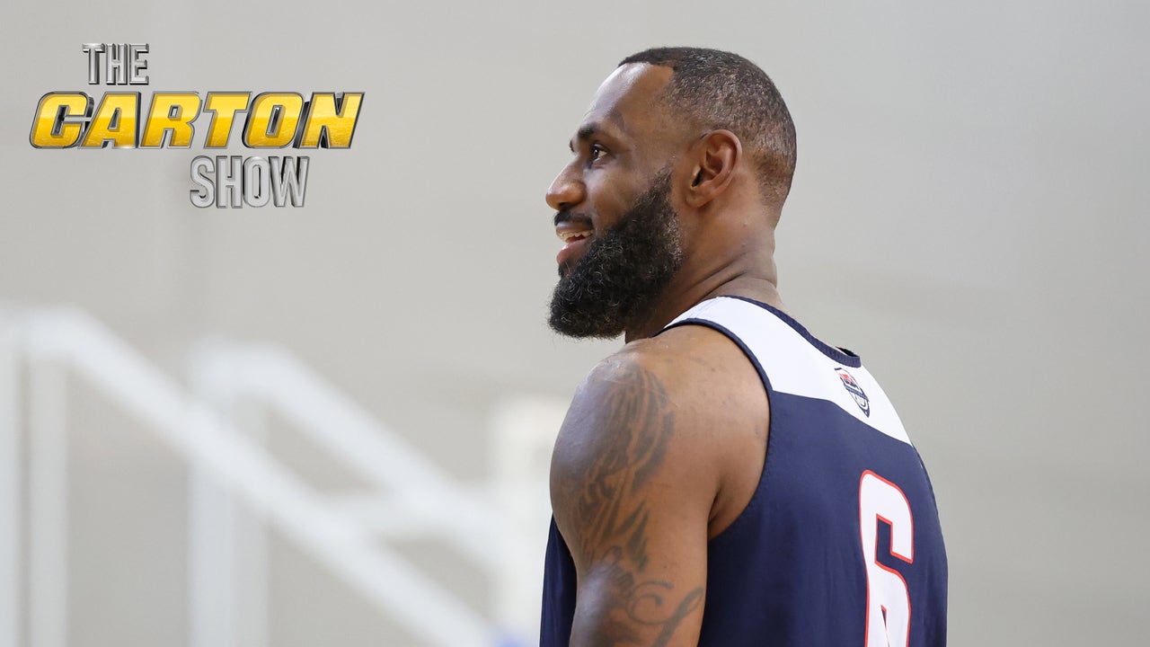 LeBron James saves Team USA, beats South Sudan 101-100 | The Carton Show