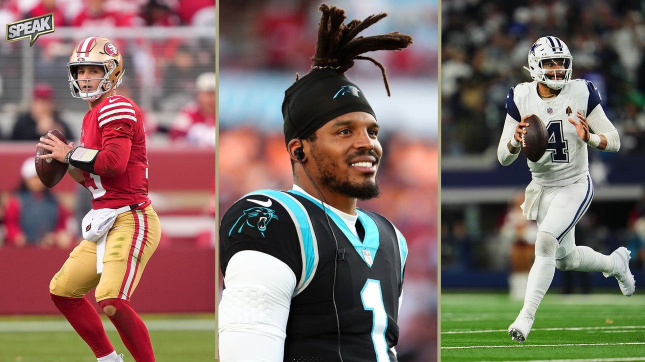 Is Cam Newton calling out Brock Purdy, Dak Prescott, Tua as 'game managers' valid? | Speak