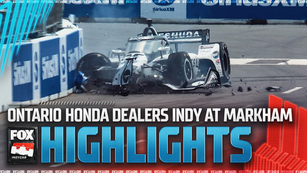 NTT INDYCAR SERIES: Ontario Honda Dealers Indy at Markham Highlights 🏁 INDYCAR on FOX