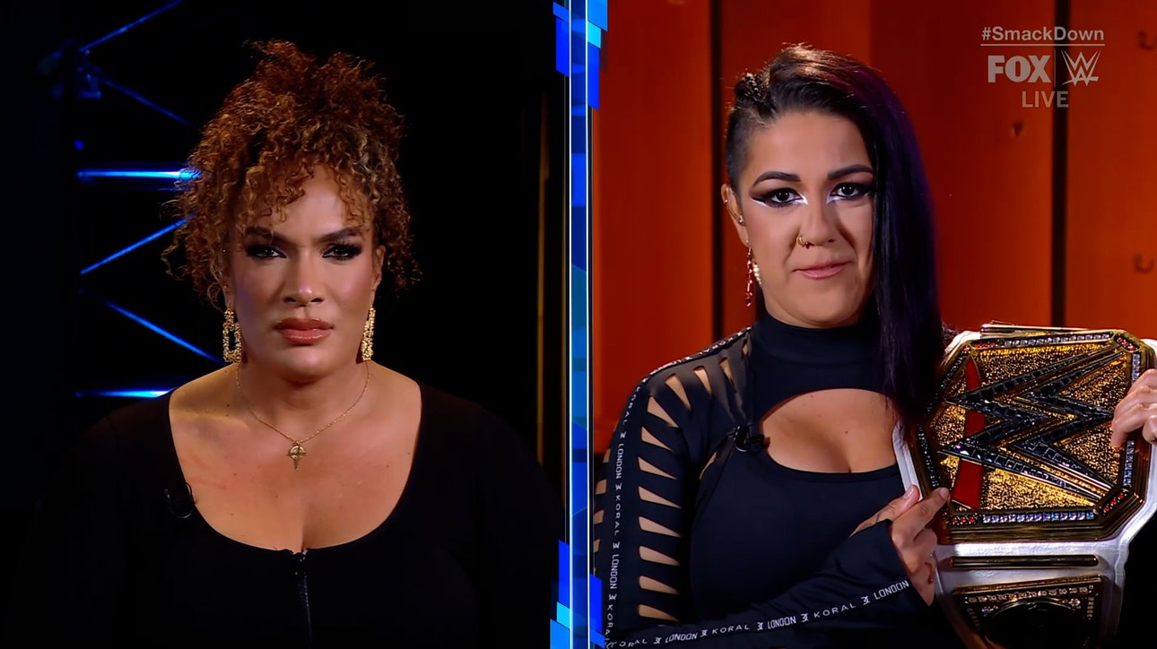 Bayley and Nia Jax’s interview gets personal, ‘You’re big, clumsy and you’re reckless!’ | WWE on FOX