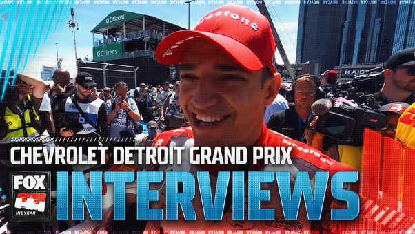POST-RACE INTERVIEWS: Alex Palou, Kyle Kirkwood & Graham Rahal after Chevrolet Detroit Grand Prix 🏁 INDYCAR on FOX