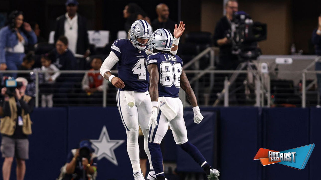 Cowboys reportedly prioritizing CeeDee Lamb's deal over Dak Prescott's | First Things First