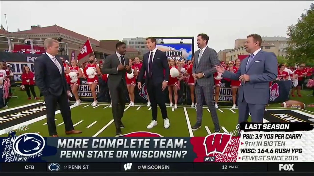 The 'Big Noon Kickoff' crew makes their picks for Wisconsin vs. Penn St