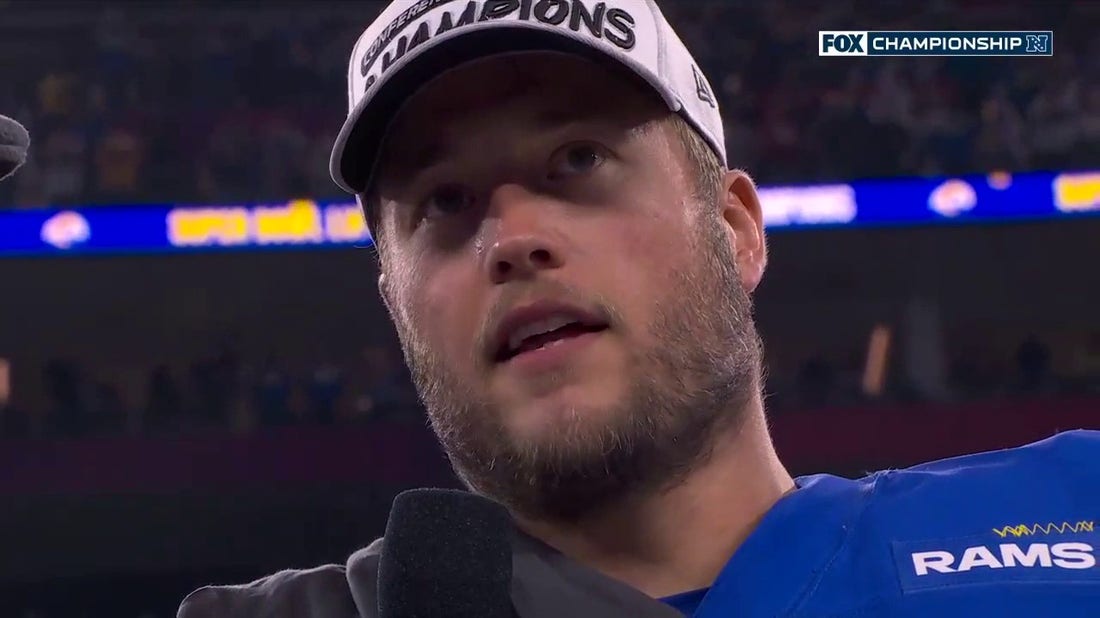 'We're a resilient bunch' — Matthew Stafford on win vs. 49ers