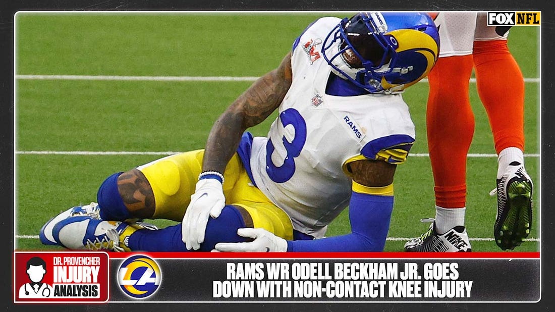 'Significant concern for the ACL' — Dr. Matt Provencher shares his prognosis of Odell Beckham's Jr.'s non-contact left knee injury