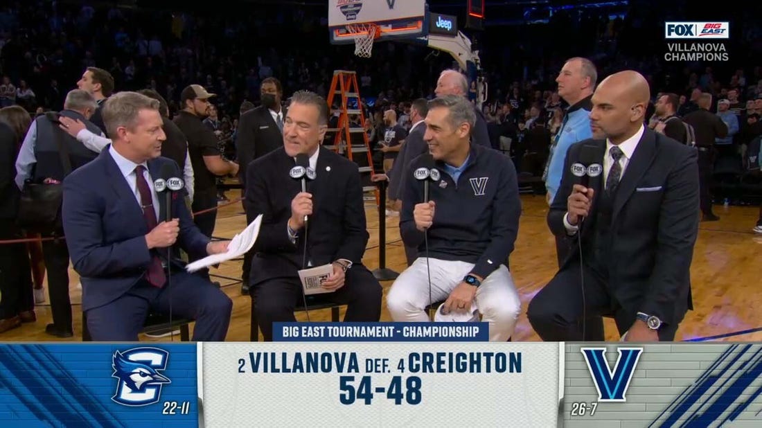 Villanova HC Jay Wright speaks on Wildcats' Big East Championship win: 'People didn't expect us to do it'