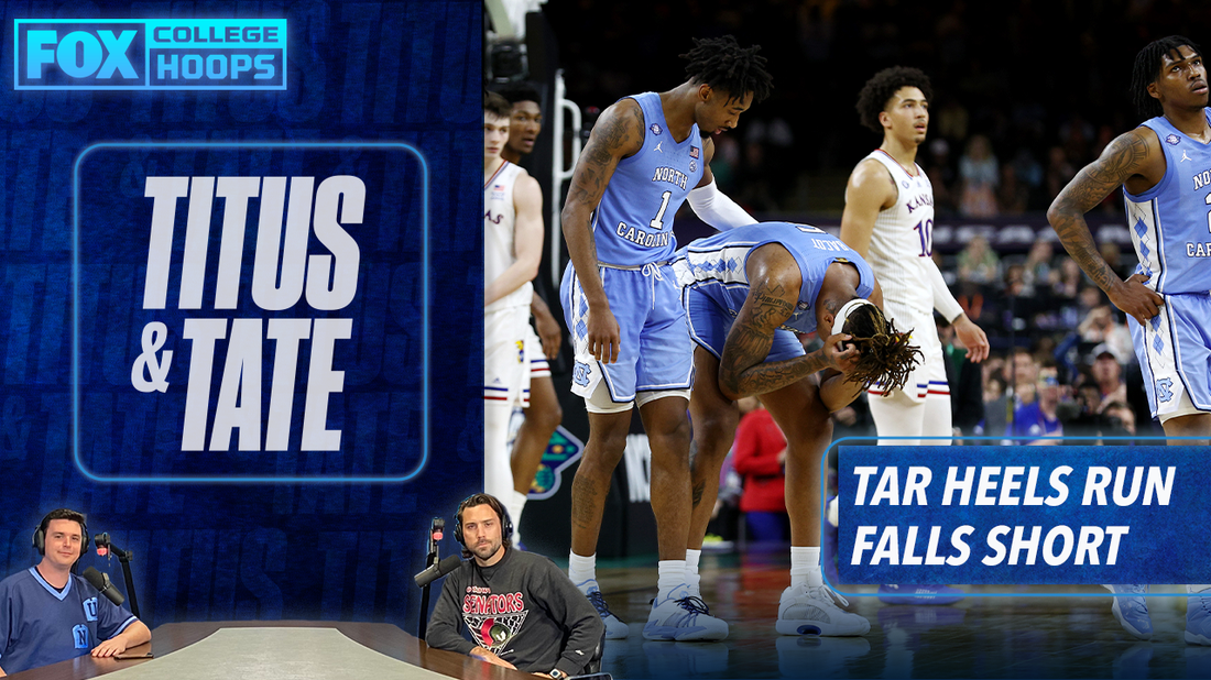 National Championship reaction: North Carolina's improbable NCAA Tournament run comes up short in the championship I Titus & Tate