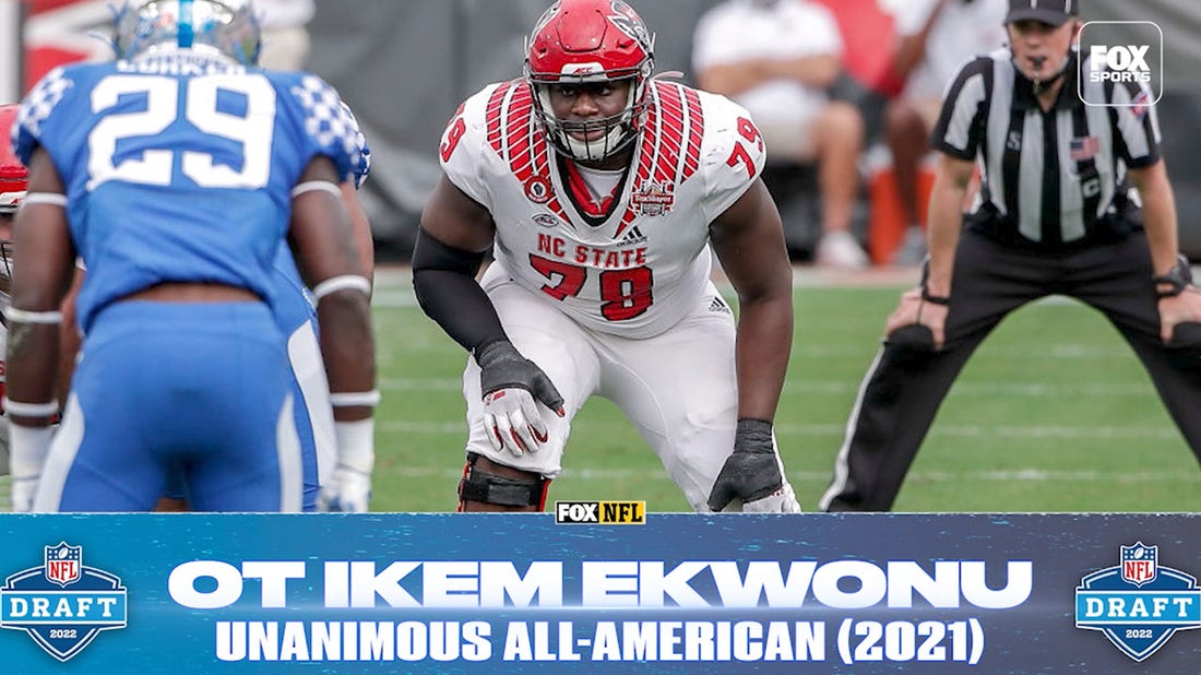 NC State OT Ikem Ekwonu Is Key to First Round of 2022 NFL Draft