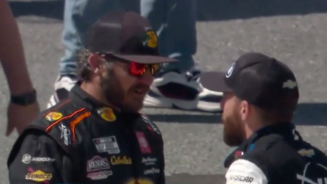 Martin Truex Jr. unhappy with Ross Chastain post-race