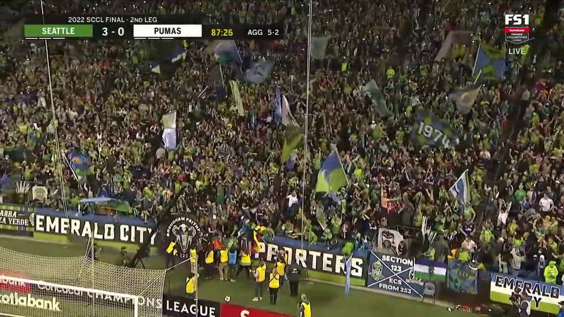 Nicolás Lodeiro quickly adds to Seattle lead in closing moments of CONCACAF Champions League final