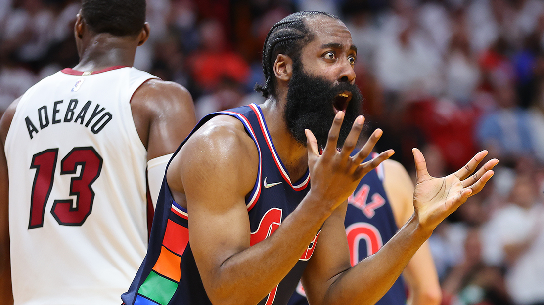 NBA Playoffs: James Harden's woes, Joel Embiid's injury status and recapping Game two of Sixers-Heat