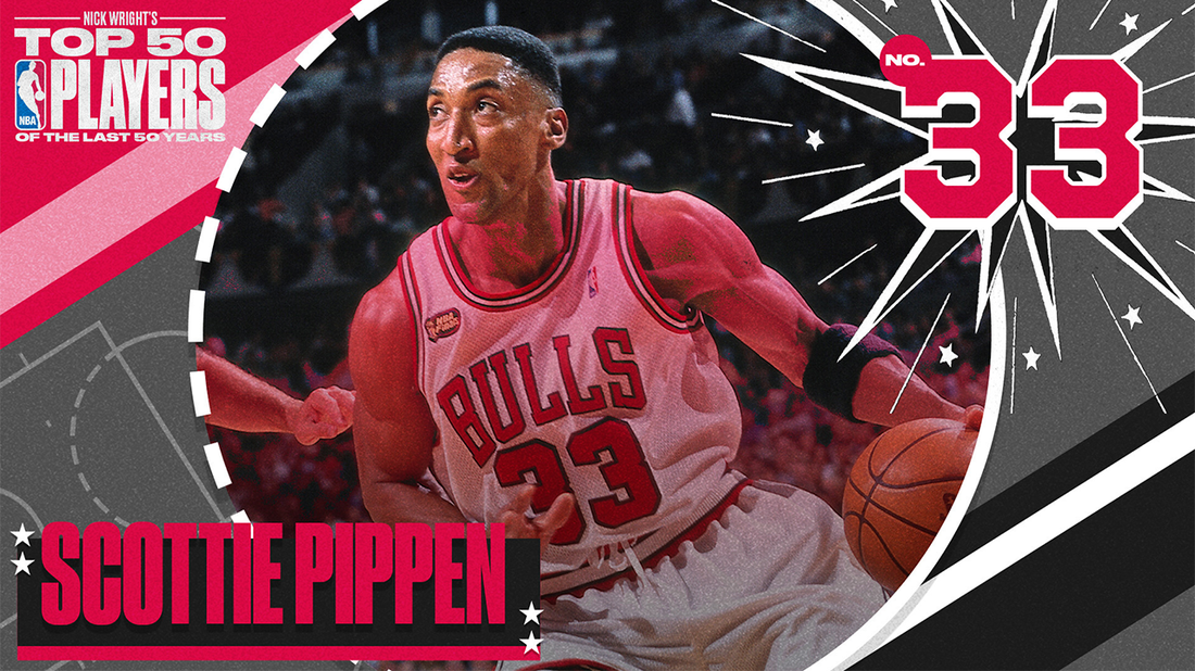 Scottie Pippen I No. 33 I Nick Wright's Top 50 NBA Players of the Last 50 Years
