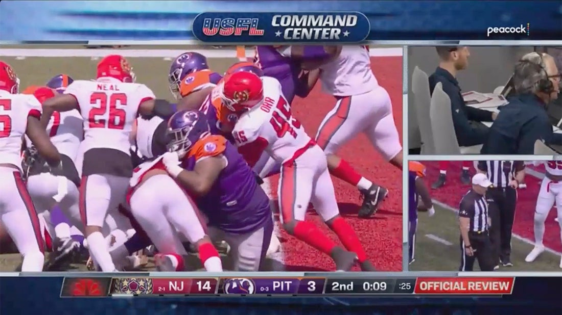 Mike Pereira takes you inside the booth as he overturns Maulers' TD call