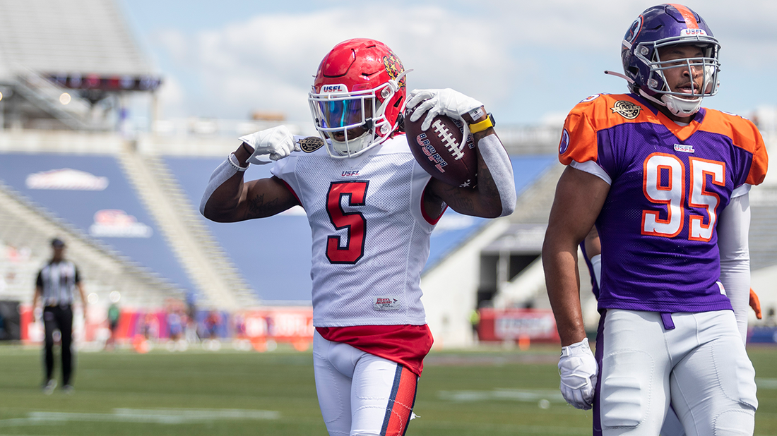 National champion, USFL alum WR/PR Rashard Davis joins Jets