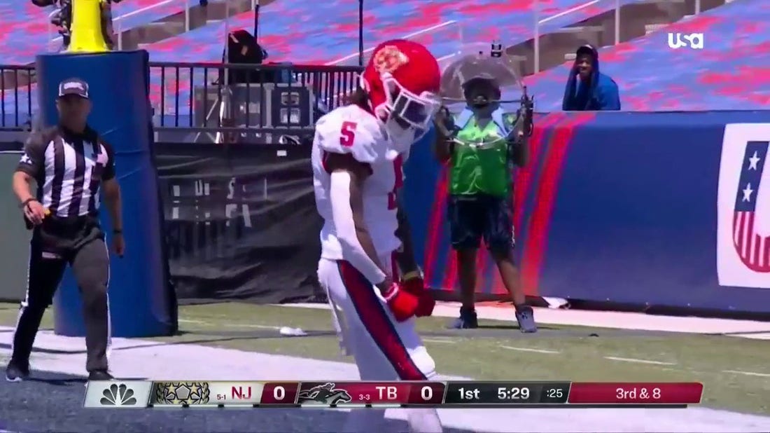 KaVontae Turpin USFL Season Highlights New Jersey Generals:WR-21