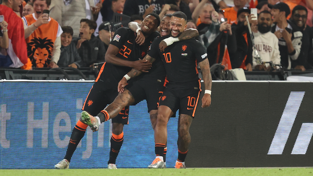Memphis Depay scores a go-ahead goal to give the Netherlands a dramatic 3-2 win over Wales