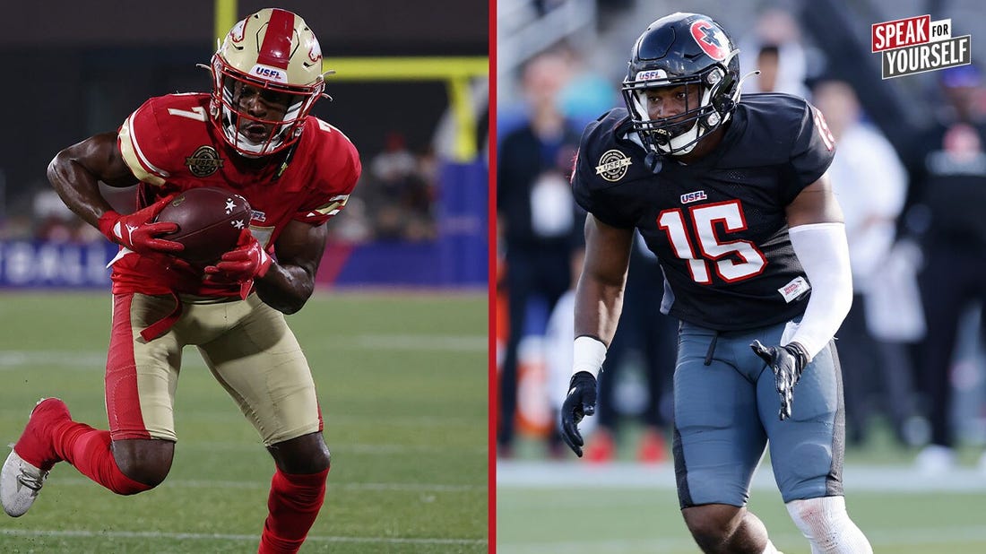Victor Bolden Jr., Donald Payne are USFL players of the year | SPEAK FOR YOURSELF